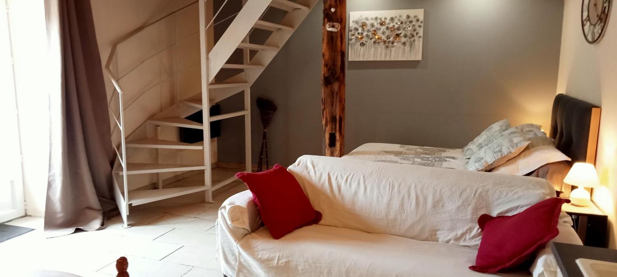 La Dame Blanche Bed & Breakfast Saint-Maurice-d'Ibie Luaran gambar